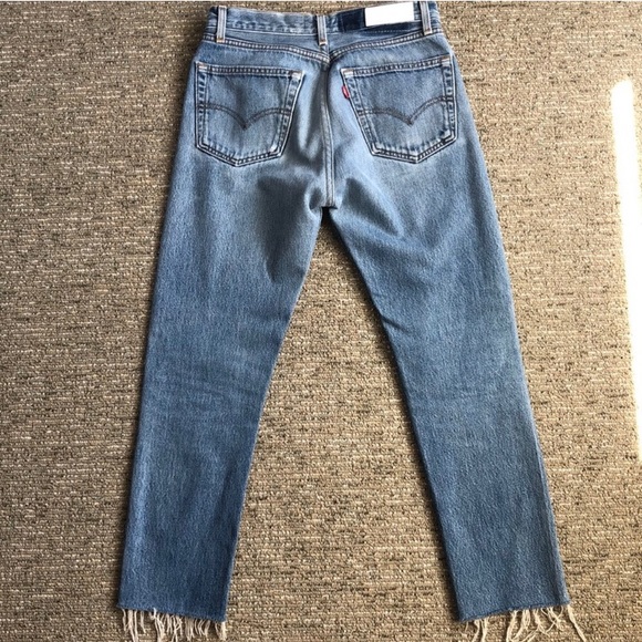 RE/DONE Levi’s Skinny Straight Jean - Picture 7 of 13